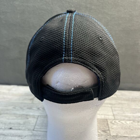 CBS Sports NFL CBS Ball Cap Hat Embroidered Patch Hook/Loop Strap Adjustable EUC - Picture 7 of 13